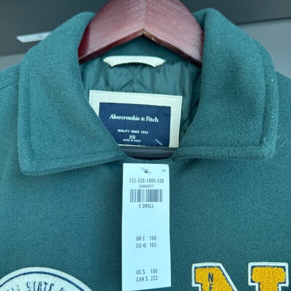 Abercrombie & Fitch Varcity Jacket - Picture 3 of 9
